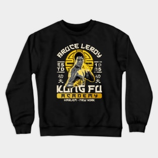 Bruce Leroy Kung Fu Academy 1985 Crewneck Sweatshirt